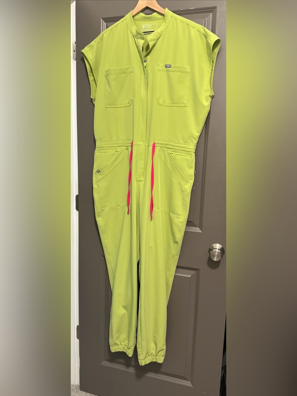 Figs Women Size XL Technical Collection Rafaela Jogger Scrub Jumpsuit #1001889R - Picture 9 of 16